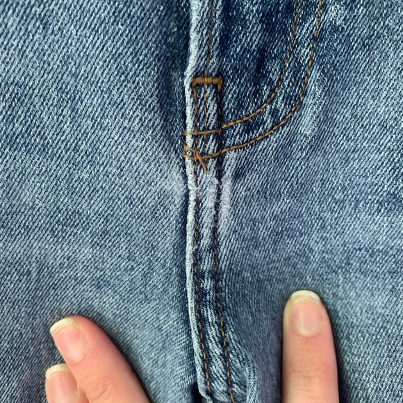 Reformation Hepburn High Rise Skinny Jean in Rainier Wash - Picture 10 of 15